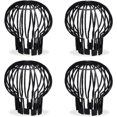 thumbnail image 1 of Gutter Filter, Practical Set of 4, Plastic, Strainer, Protection, Water Drainage, 13 cm, Black, 1 of 4