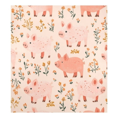 

Dishwasher Magnetic Sticker 23x26 Inch Refrigerator Magnetic Sticker Washing Machine Magnetic Sticker Kitchen Panel Magnetic Sticker Home Decor Cute Pink Cartoon Pig