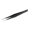 thumbnail image 5 of 4X Nail Art Rhinestones Eyelashes Extension Straight & Curved Tweezers Tool Set-Black, 5 of 10