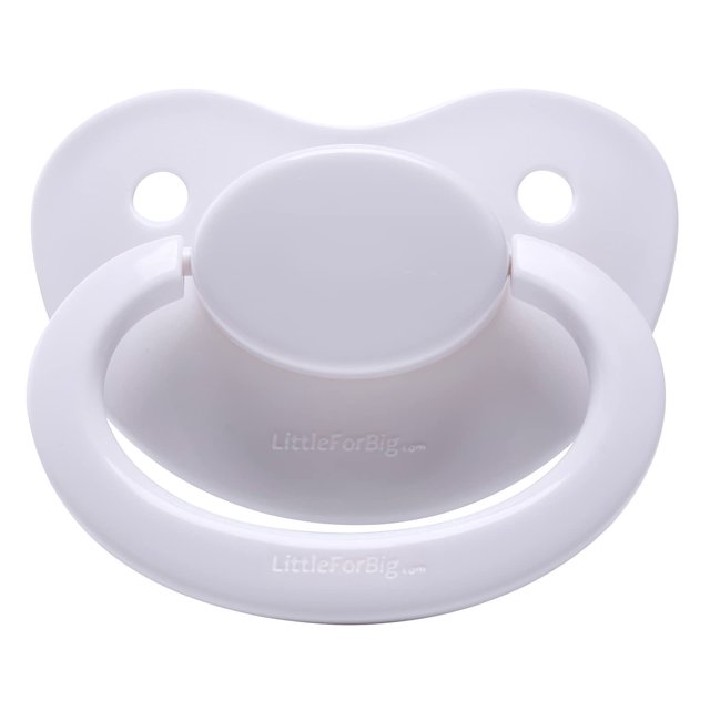 Chupete adulto Littleforbig BigShield Gen-I blanco
