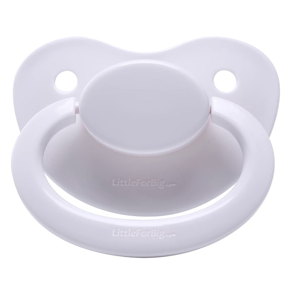 Chupete adulto Littleforbig BigShield Gen-I blanco