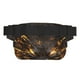 thumbnail image 3 of Fotbe Cool Black Gold Dragon Cangurera Cuadrada con Estampado de Doble Capa, Bolsa de Cintura Ajustable Mini para Hombres y Mujeres, 3 of 9