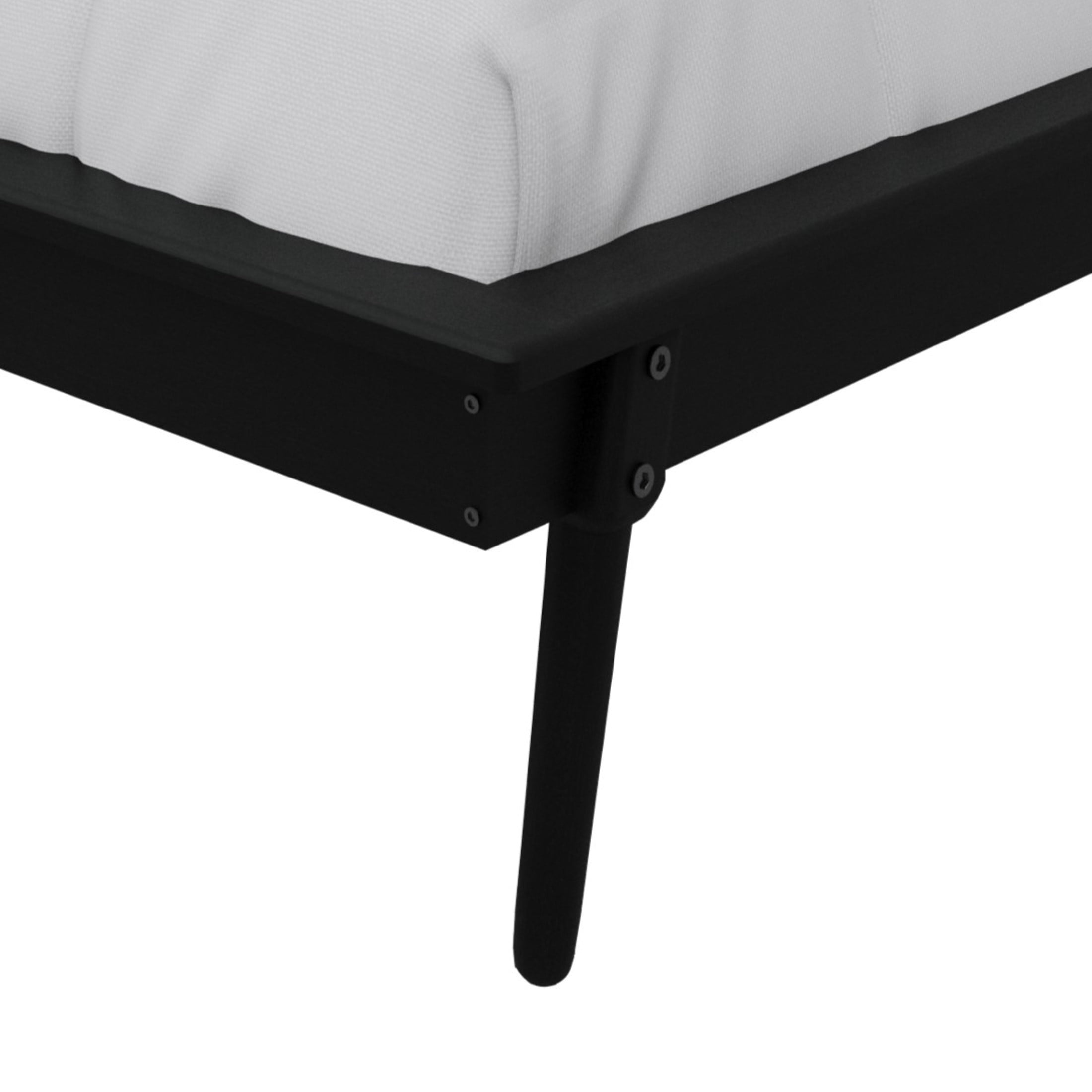 Castle Place Vintage Spindle Twin Size Wooden Daybed, Black