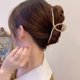 thumbnail image 4 of Pinza para el pelo, pinza para el pelo rubio, pinza para el pelo de tiburón, horquilla de metal, accesorios grandes para el cabello para mujeres y niñas, 4 of 5