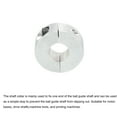 thumbnail image 3 of Uxcell Shaft Collar 0.59 Inch Bore Double Split Aluminum Clamping Collar Shaft Collars with Set Screw Silver Tone, 3 of 4
