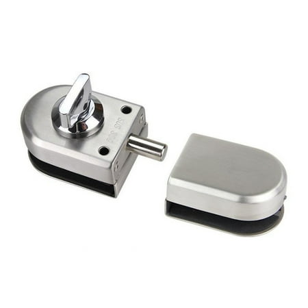 1 Pack 304 Stainless Steel Glass Door Latch for Bathroom, Toilet, Shops ...