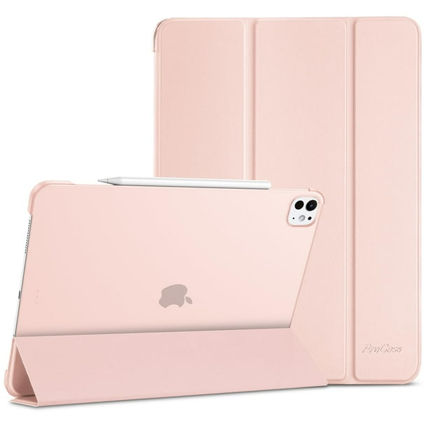 Funda ProCase para iPad Pro 13" M4 M5 Rosa Claro
