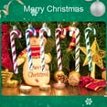 thumbnail image 2 of 6Pcs/1 Box Plastic Canes Pendant Vibrant Color Christmas Canes With Hanging Rope for Xmas Tree, 2 of 8