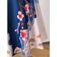 thumbnail image 3 of Womens Multicolor-3 Floral Print Sleeveless V-Neck Maxi Dress, 3 of 5