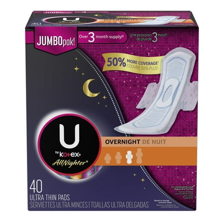 overnight kotex allnighter unscented