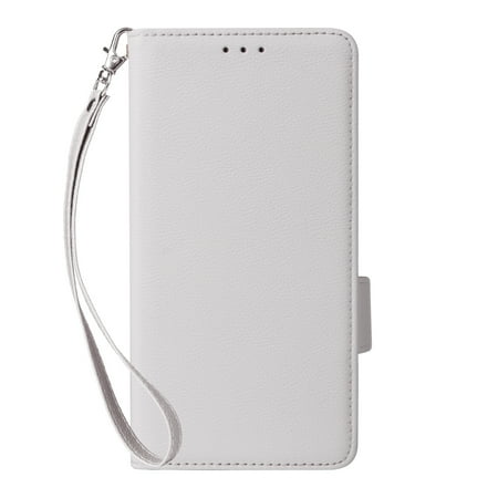 Case for OPPO Reno8 T 4G Wallet case, RFID shielded credit card holder, leather protective case with wristband magnetic buckle