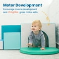 thumbnail image 3 of ECR4Kids SoftZone Tunnel Maze Corner Climber, Beginner Playset, Contemporary, 7-Piece, 3 of 9