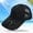 Navy, variant on HongHeng Adult Casual Travel Sunscreen Inflatable Fan Cap Summer Men and Women General Breathable Letters Sun-shading Peaked Cap