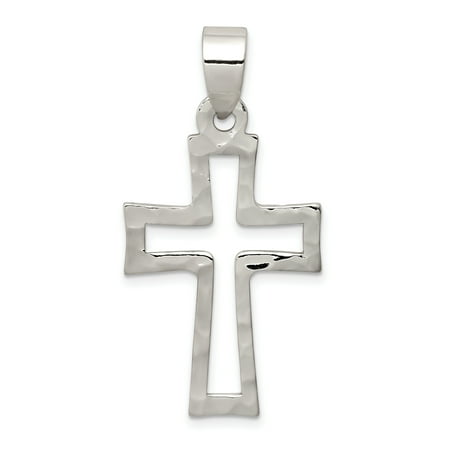 Sterling 925 Charm Pendant - 925 Sterling Silver Cross Religious Pendant Charm Necklace Latin For Women