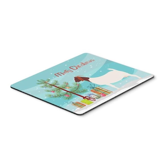 Carolines Treasures  Boer Goat Christmas Mouse Pad - Hot Pad or Trivet