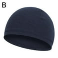 thumbnail image 4 of QHUDLV Thin Sports Beanie Hat Moisture Wicking Breathable Riding Helmet Liner Skull D9, 4 of 9