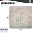 thumbnail image 4 of Stupell Industries Eclectic Mystical Unicorn Dreams in Pastel Canvas Art, 17 x 17, by Lazar Studio, 4 of 8