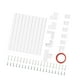 thumbnail image 4 of Kit de canalización de pared con cubierta de cable Canaletas para conductos de oficina Canaleta para gestión de pared Estilo A, 4 of 9
