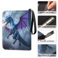 thumbnail image 5 of ALAZA Dragon Flying Trading Card Binder 4 Pocket Cards Collection Album 400 Folder Holder, 5 of 6