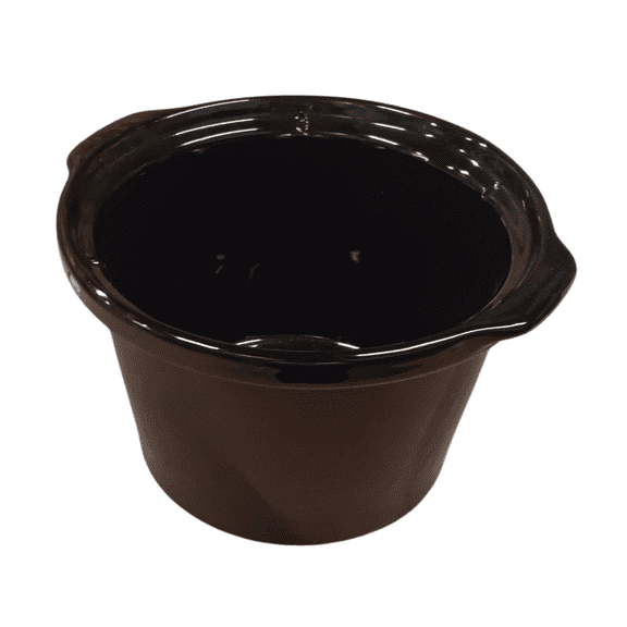 4 Qt Black Round Stoneware fits Crock-Pot Slow Cooker, 129995-000-000