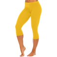 thumbnail image 2 of Jxximdong Leggings for Women Plus Size Loose High Elasticity Ultra Light Fitness Yoga Pants Yellow S Yoga Pants, 2 of 4