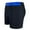Blue, variant on Men's Stylish Square Leg Swim Trunks - Athletic Swim Shorts for Water Sports