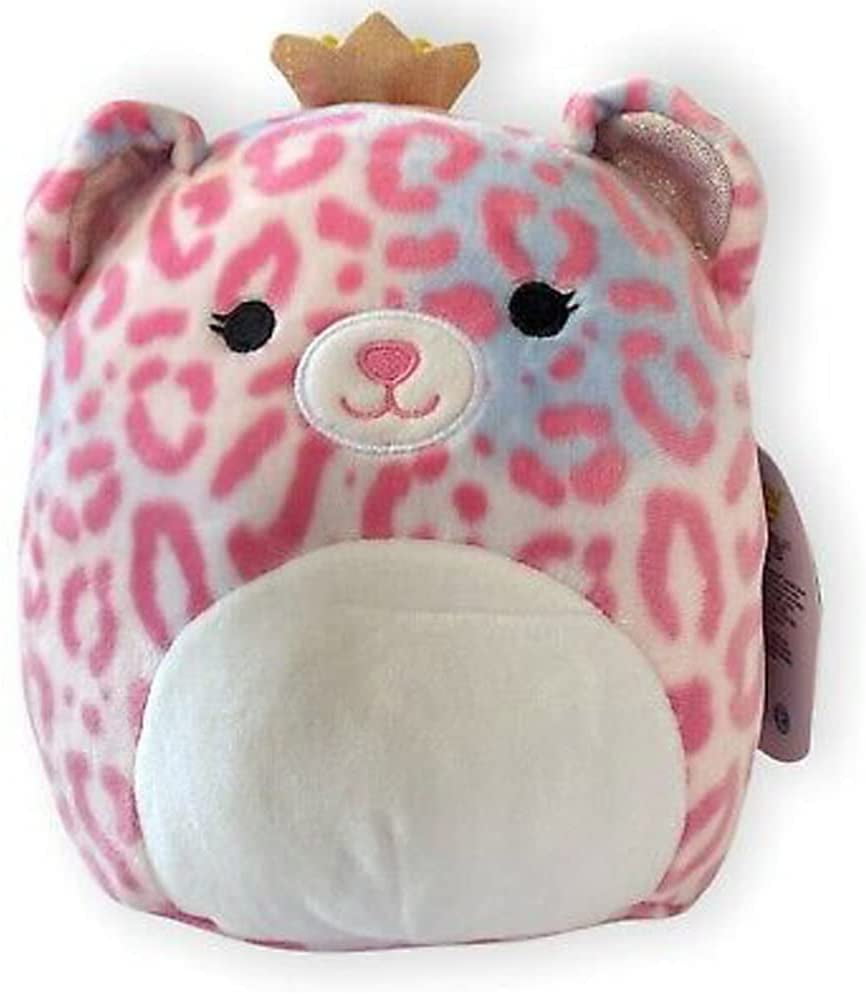 Kellytoy squishmallows 9in spring collection 3-leopard 
