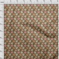 thumbnail image 4 of oneOone Cotton Flex Light Brown Fabric Tropical Floral Fabric For Sewing Printed Craft Fabric By The Yard 40 Inch Wide, 4 of 4