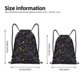 thumbnail image 2 of Balery Lavender Flowers Pattern Drawstring Backpack Bag Sport Gym Sackpack Cinch Bags Pattern Drawstring Backpack Bag Sport Gym Sackpack Cinch Bags -Small, 2 of 6
