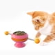 thumbnail image 5 of Juguete interactivo con hierba gatera para gatos, plato giratorio, bola de hierba gatera, resorte para gatos, juguete divertido para gatos Rosa, 5 of 8