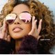 thumbnail image 4 of RB-Hip Hop-sunglasses FREE SHIPPING Aviator RB3025 Pink Lenses Gold Frame, 4 of 5