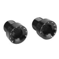 thumbnail image 4 of 2 tornillos de manivela para bicicleta, eje central estriado, aleación de aluminio, alta resistencia, anticorrosión, resistente y duradero, cubierta de manivela para bicicleta, color negro, 4 of 14