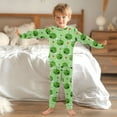 thumbnail image 6 of joogoo Golf Ball and Flag 2 Piece Long Sleeve Tee and Pants Cotton Pajama Set 8Y, 6 of 7