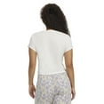 thumbnail image 3 of Mills by Millie Bobby Brown Women's Sleep Stretch Jersey T-Shirt, Sizes XS-XXXL, 3 of 4