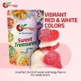 thumbnail image 2 of NY SPICE SHOP Red & White Sour Gummy Hearts - 3 Pound - Valentines Day Candy - Valentine Candy Bulk - Valentines Day Gifts Candy, 2 of 6
