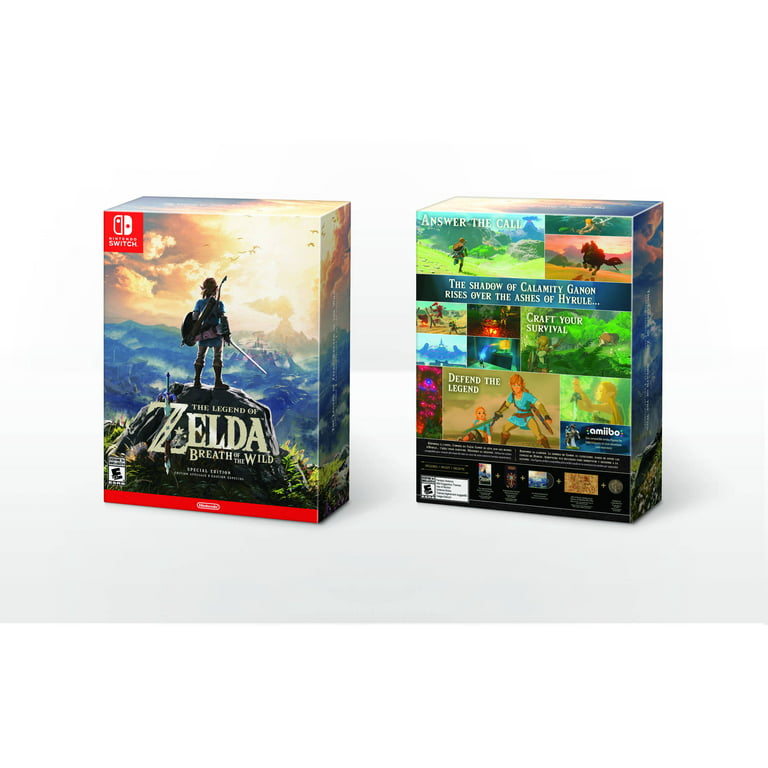 Best Buy: The Legend of Zelda: Breath of the Wild Special Edition Nintendo  Switch NINTENDO