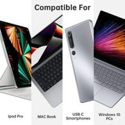 Jxr Lightning Female to USB C Male Audio Adapter,USB C to Lightning Audio Adapter Use with iPad/MacBook/USB C Phones to Lightning Headphones for Call/Music/Video, Not Support Charging nor Data