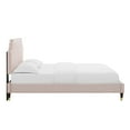 thumbnail image 5 of Modway Sienna Performance Velvet King Platform Bed in Pink Finish, 5 of 10