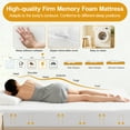 thumbnail image 5 of 10 Inch Short King RV Mattress with Tencel Cover, Top Green Tea/Gel Cooling Memory Foam for Camper/Truck/Trailer, Provides Extra Firm Support for Back Pain, Certified in the USA.75" x 72", 5 of 12