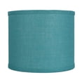 thumbnail image 5 of Classic Burlap Drum Lampshade, 8-inch to 16-inch Bottom Size Available Cream 12", 5 of 7