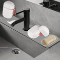 thumbnail image 3 of ZheElen Portable Double Layer Soap Container Reliable Keeping Soap Secure Innovative Plastic Drain Soap Dish, 3 of 6