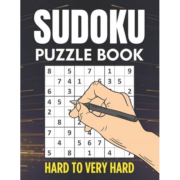 2024 Sudoku Puzzles: Hard to Very Hard Sudoku Puzzles with Solutions Suduko Books for Adults 2024., (Paperback)