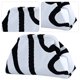 thumbnail image 2 of Bolso Pequeño Ganchillo Punto A Rayas Playa Verano Color Contrastante para Mujer, 2 of 8