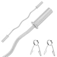 thumbnail image 2 of Barra Z Olímpica 300 Lbs Altera BOZ0517 Para Discos 2" 1.2 mts Fitness Cromada, 2 of 7