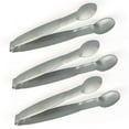 thumbnail image 1 of Pince de Service en Acier Inoxydable de 4 Pouces avec Pinces à Sucre et à Glace, Lot de 3, 1 of 8