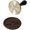 Vanilla, variant on Martellato 20FH30L Chocolate Stamp, 60 Millimeter Happy Birthday