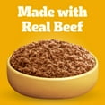 thumbnail image 4 of Pedigree Chopped Ground Dinner Adult Soft Wet Dog Food, Bacon And Filet Mignon Flavor, 3.5 Oz Pouches, 16 Pack, 4 of 9