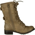 thumbnail image 2 of Soda Dome Mid Calf Height Women's Military / Combat Boots, 2 of 4