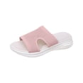 thumbnail image 2 of YOUYEDIAN Orthopedic Sandals for Women Dressy Open Toe Arch Support Shoes Summer Waterproof Non Slip Slip on Casual Slippers, 2 of 9