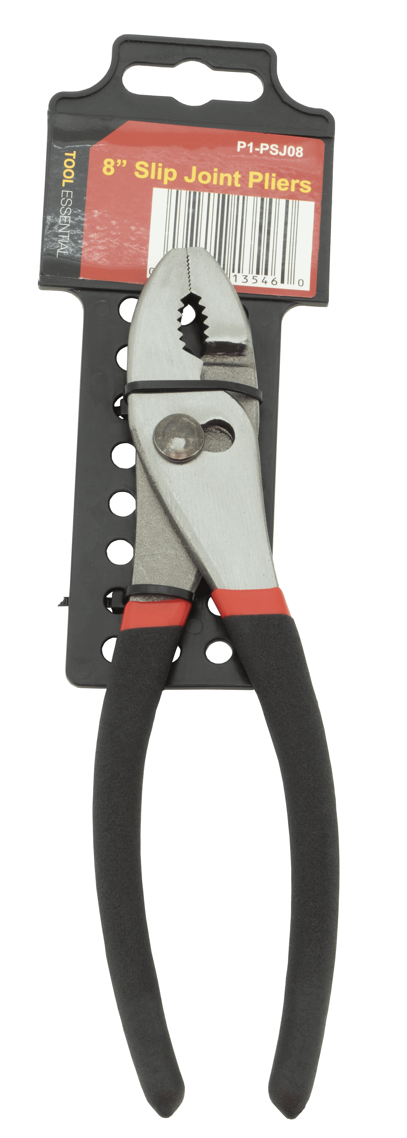 8" Slip Joint Pliers with Coated Grips